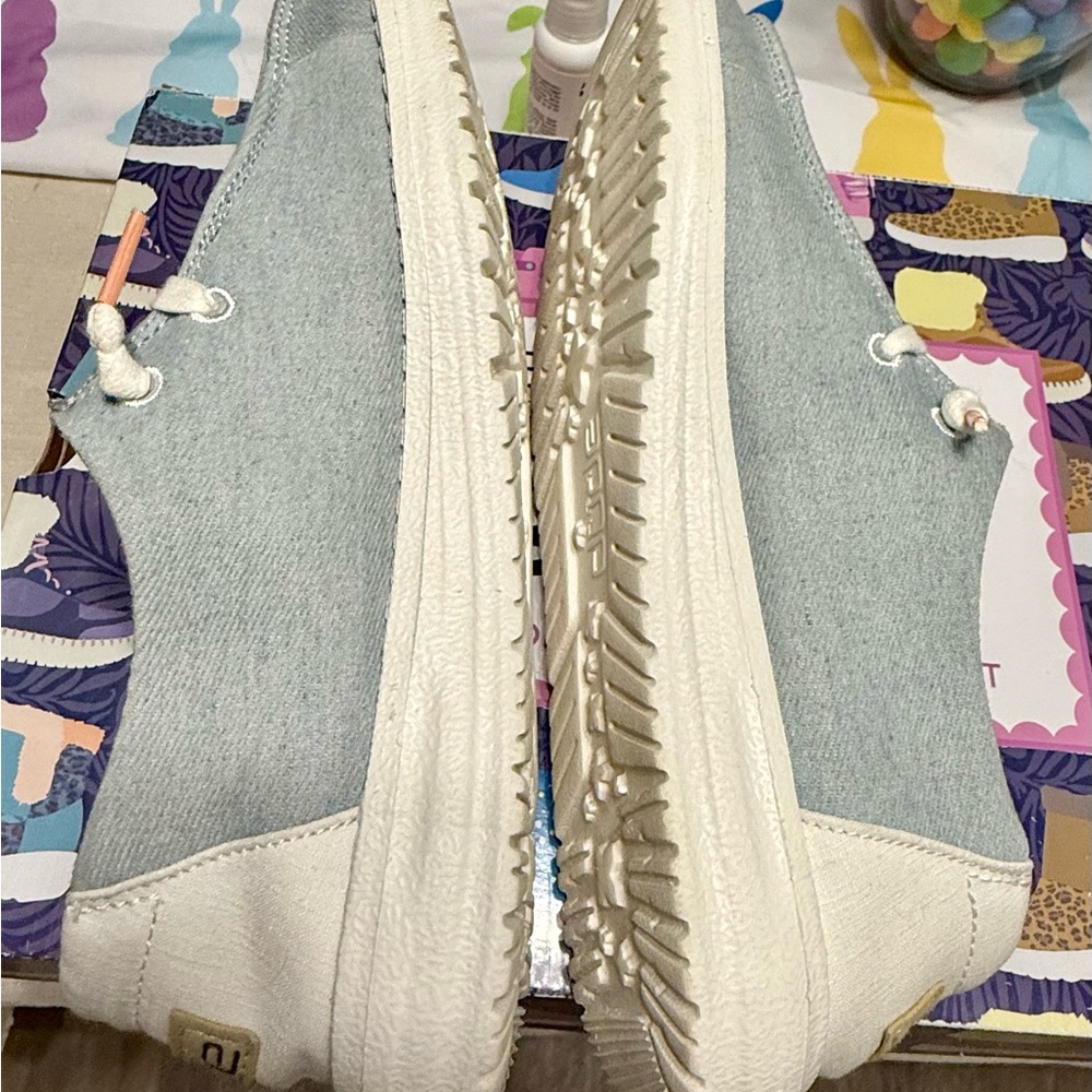 Hey Dude Wendy Slip-On Shoes in Boho Denim - Picture 5 of 6